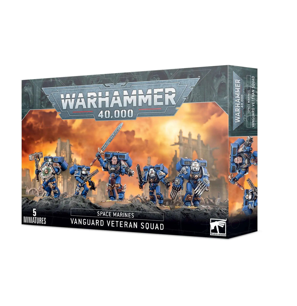 40k Space Marines: Vanguard Veteran Squad