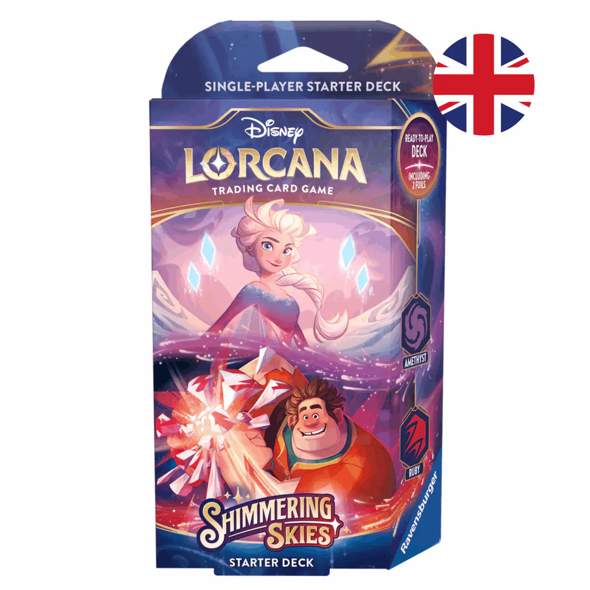 Disney Lorcana - Shimmering Skies: Starter Deck - Elsa and Ralph - EN