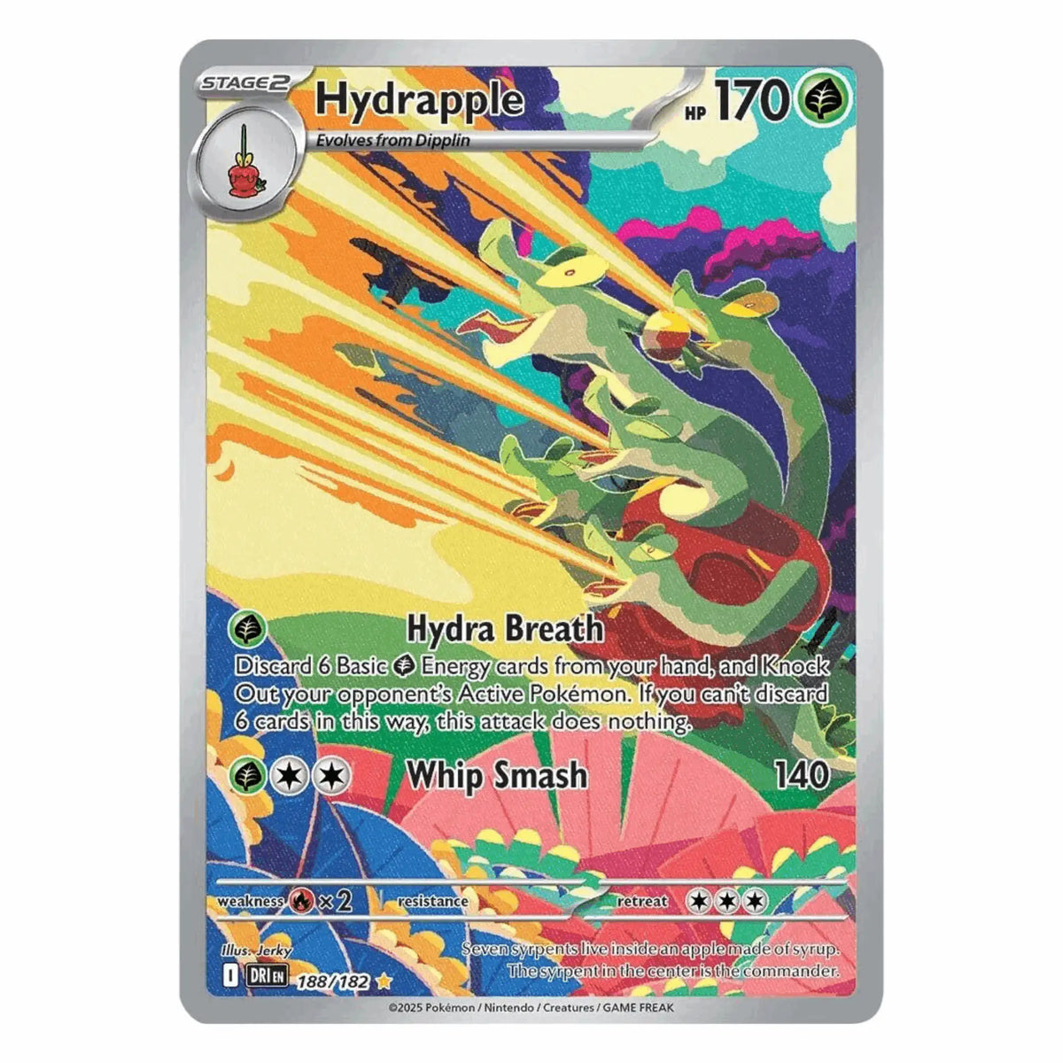 Pokémon - Hydrapple IR #188 (Destined Rivals) – BGS 9.5 Gem Mint