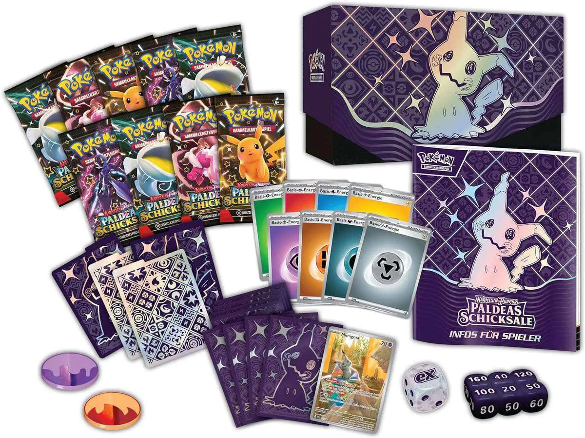 Pokémon - Karmesin & Purpur: Paldeas Schicksale Top Trainer Box - DE