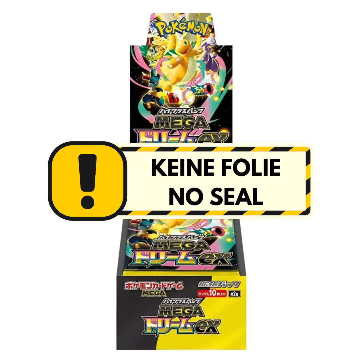 Pokémon - Mega Dream EX Booster Display OHNE FOLIE - JPN