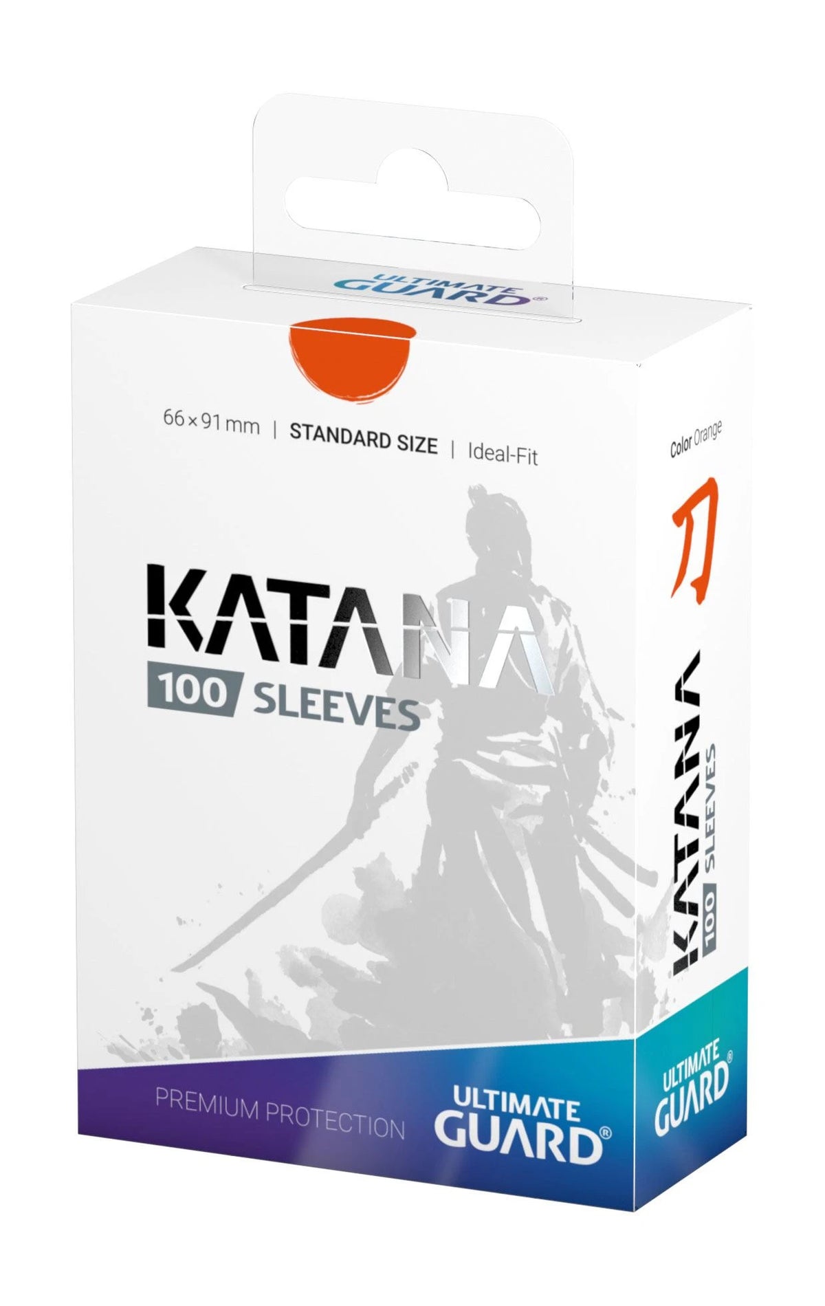 Ultimate Guard Katana Sleeves Standard Size Orange - 100 pieces
