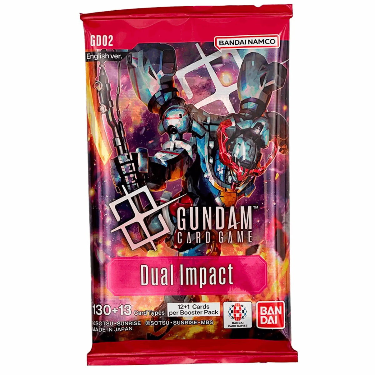 Gundam - Dual Impact GD02 Booster Display - EN
