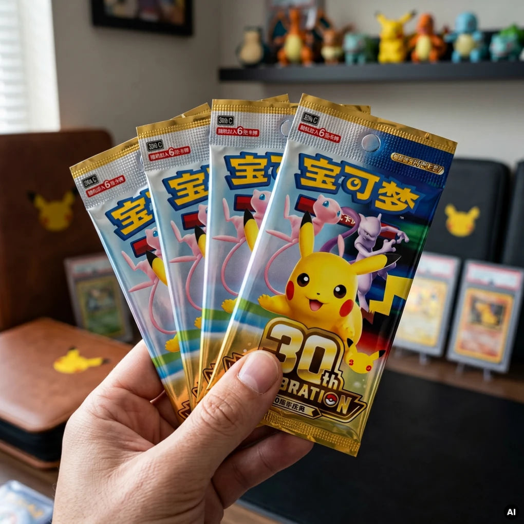 Pokémon - 30th Anniversary Celebration Caja de sobres - Chino