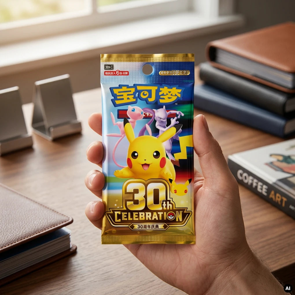 Pokémon - 30th Anniversary Celebration Caja de sobres - Chino