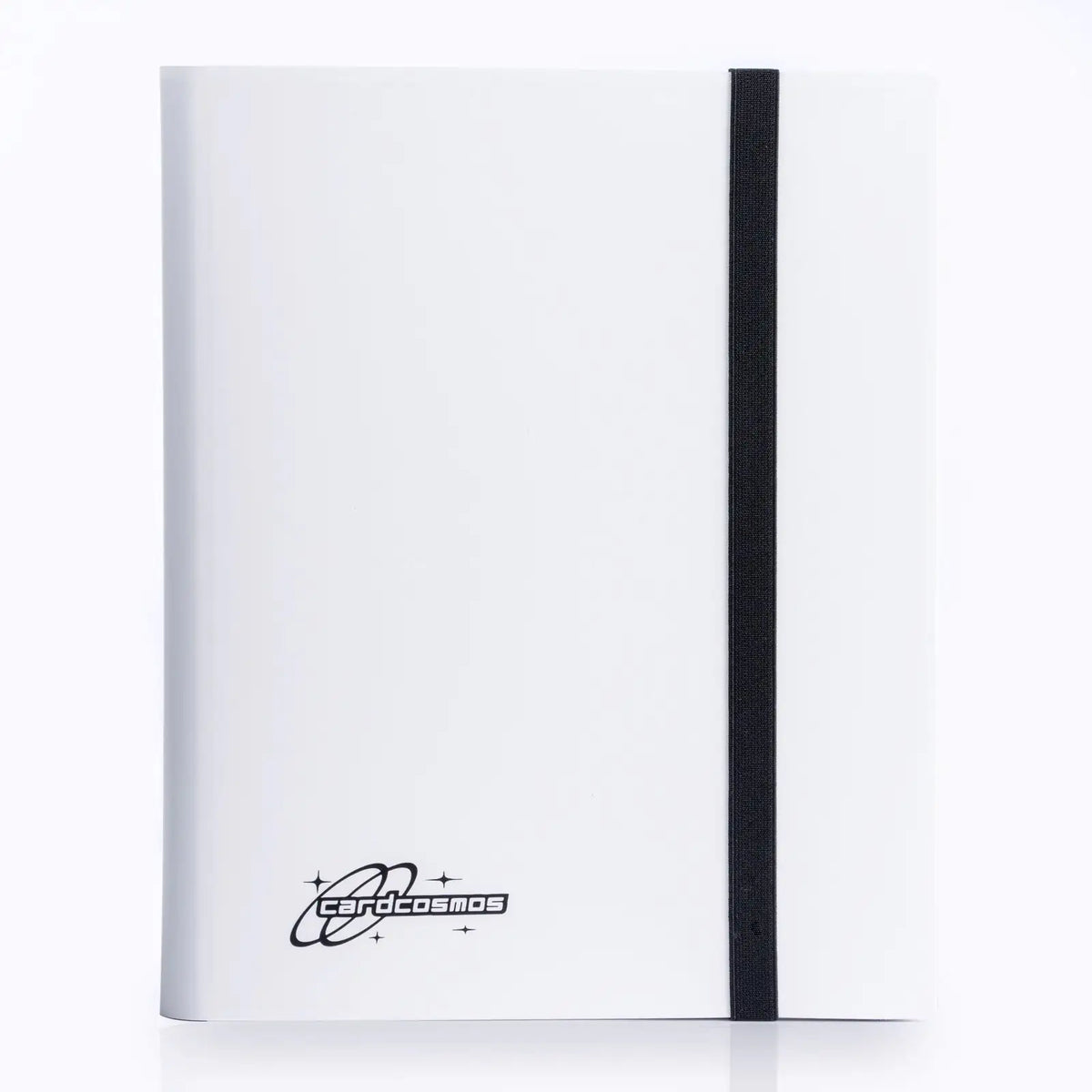 cardcosmos - 9 Pocket Basic Strap Binder - Weiß