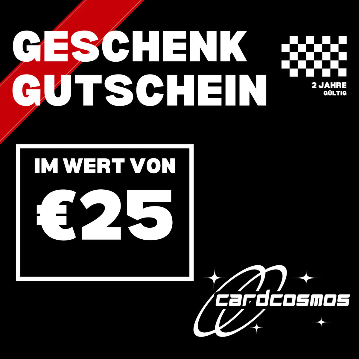 cardcosmos Geschenkgutschein – TCG Gutschein für Sammelkarten & Trading Card Games
